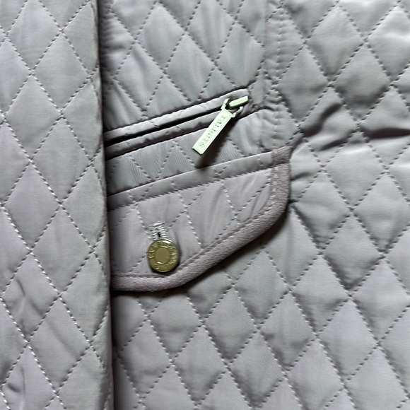 TALBOTS Lavender Lightweight Quilted Jacket Sz 8P - Picture 4 of 7